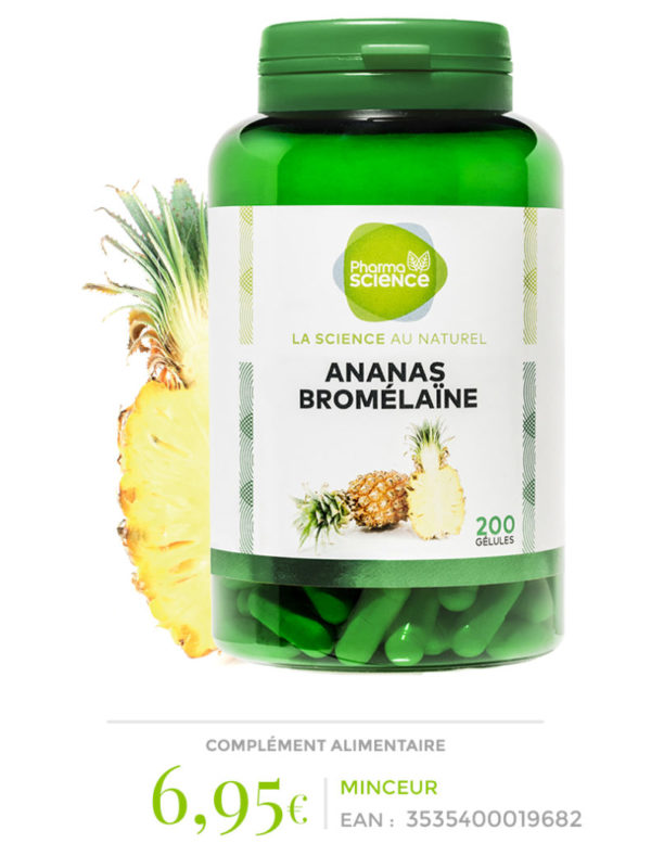 Ananas Bromélaïne Pharmascience