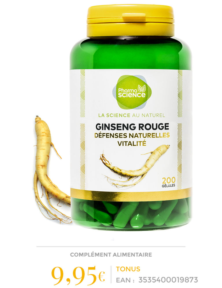 Ginseng Panax coréen rouge 4800 mg - Ginsénoside haute résistance Ginseng Panax coréen rouge 4800 mg - Ginsénoside haute résistance