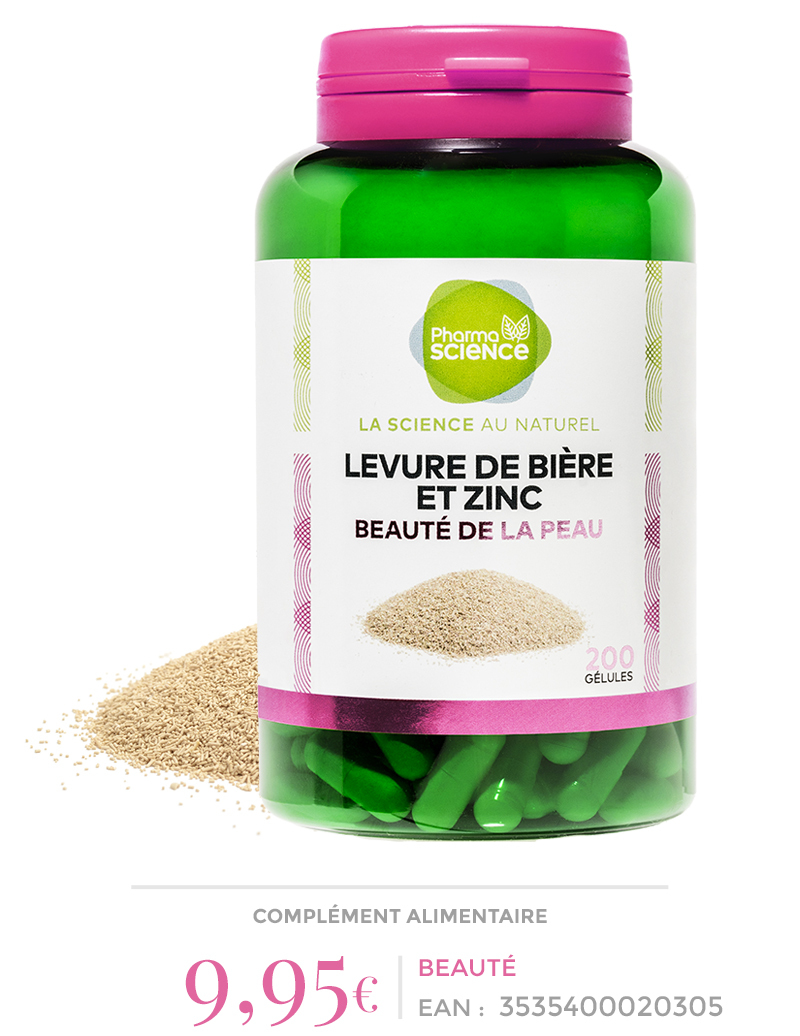 LEVURE DE BIÈRE & ZINC - COMPLÉMENT ALIMENTAIRE