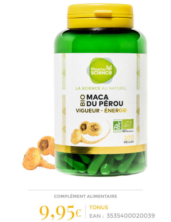 maca du Perou pharmascience