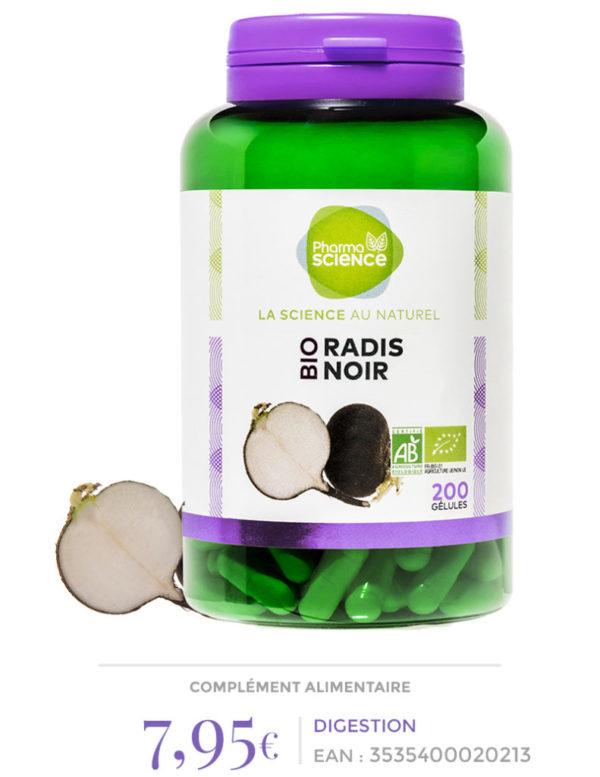 Radis noir Pharmascience