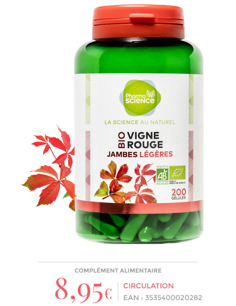 vigne rouge Pharmascience