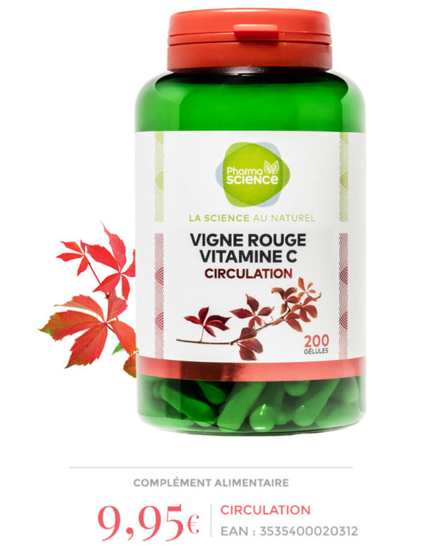 vigne rouge et vitamineC