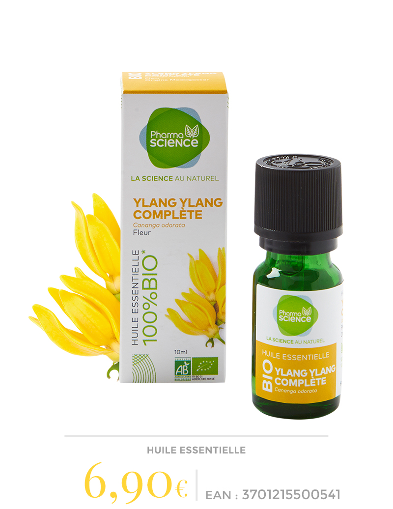 Huile Essentielle d'ylang-ylang Complète Bio - Cananga Odorata