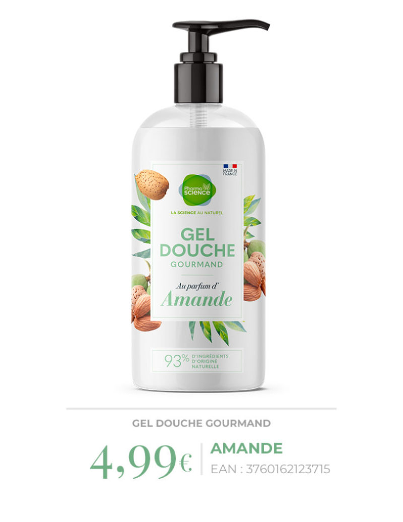 GEL DOUCHE AMANDE - Pharmascience