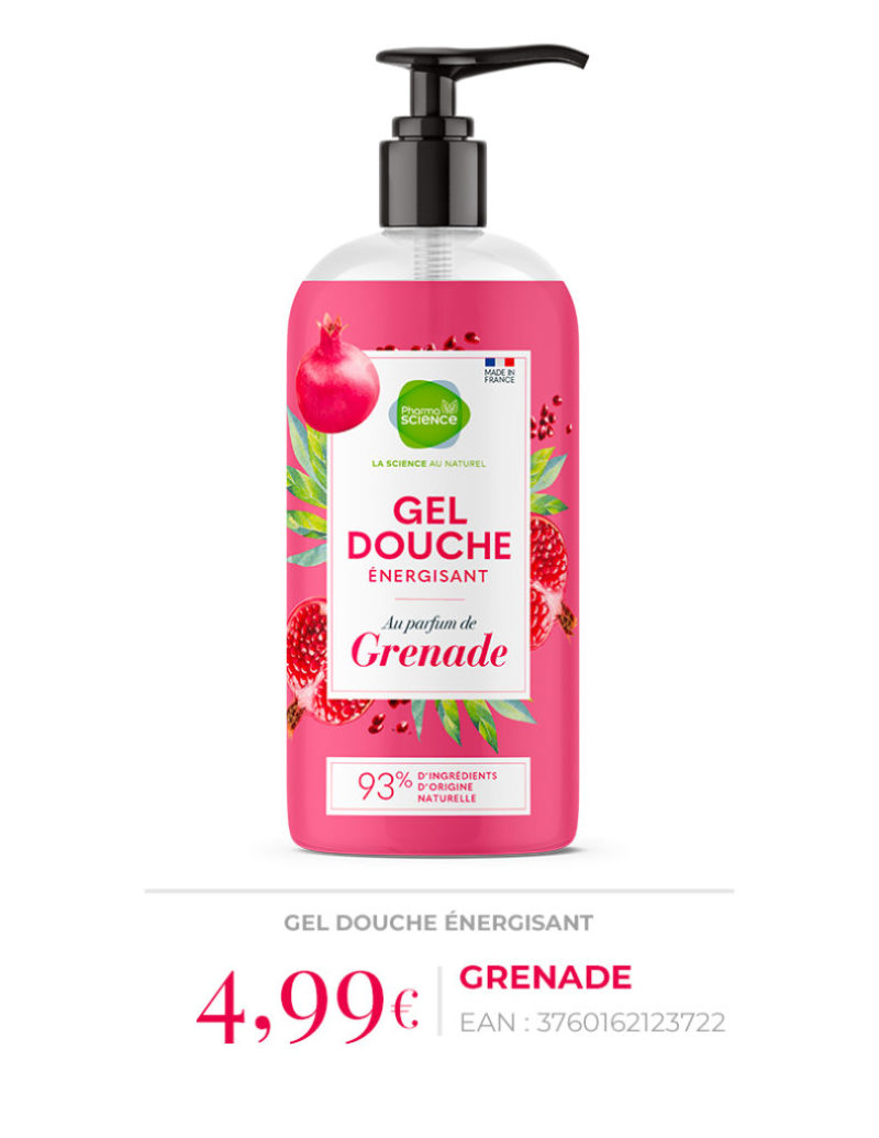 Gel-douche-grenade