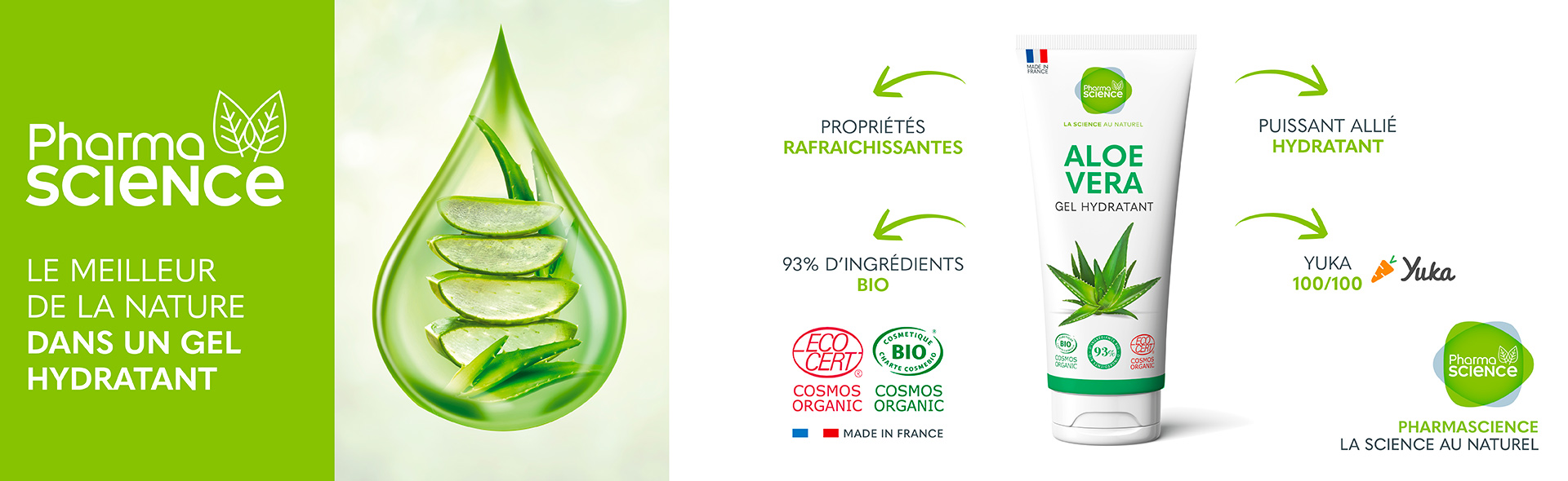 DÉCOUVREZ LE GEL HYDRATANT ALOE VERA