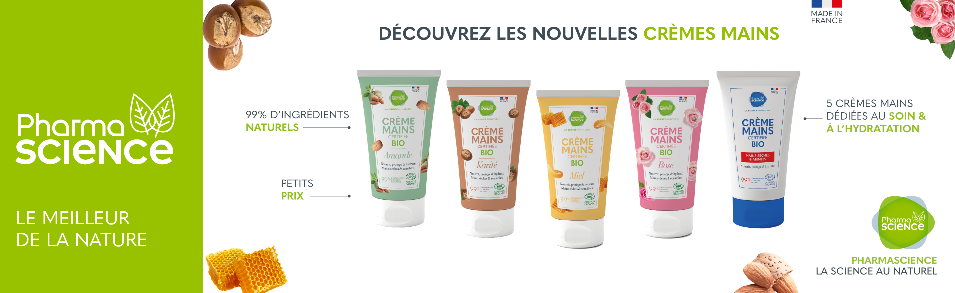 DÉCOUVREZ LES NOUVELLES CRÈMES MAINS