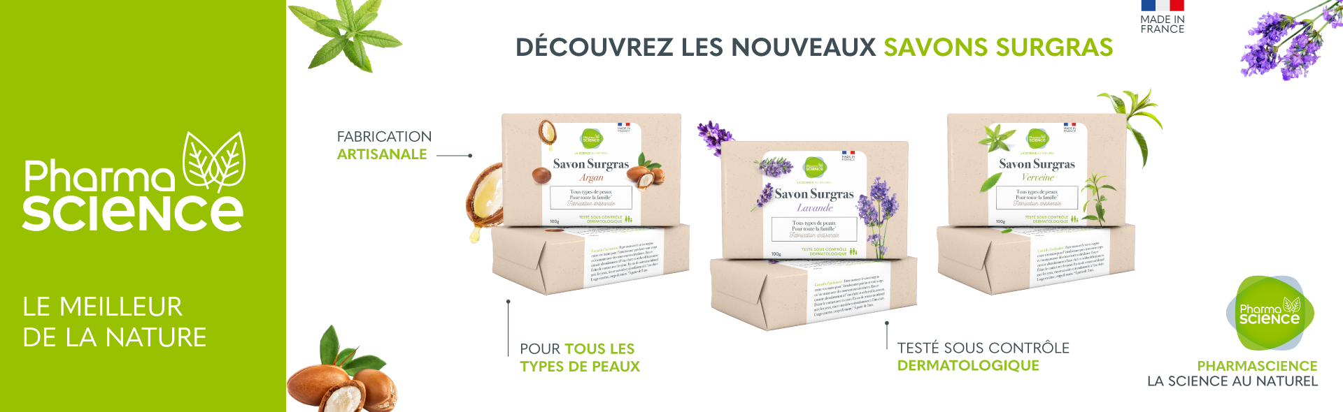 DÉCOUVREZ LES NOUVEAUX SAVONS SURGRAS