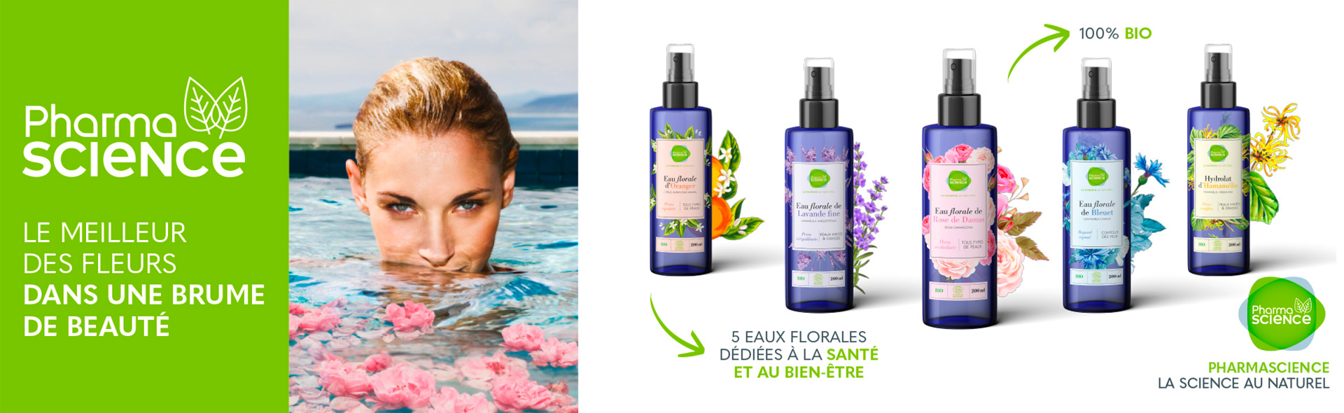 DÉCOUVREZ LES EAUX FLORALES